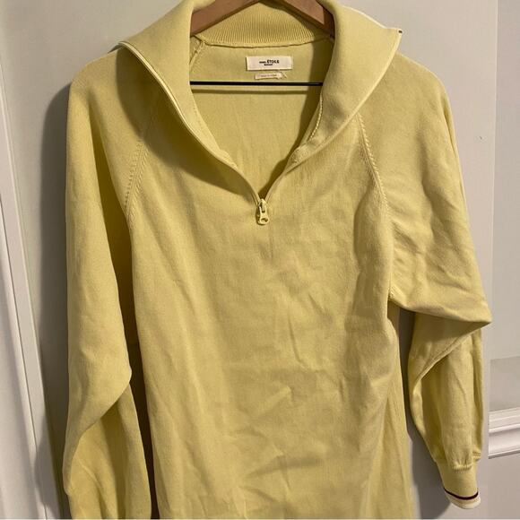 Isabel Marant Etoile Tennis Ball Yellow Knit Sweater Dress 36 Small - Picture 8 of 16
